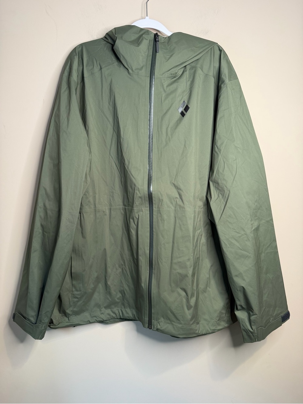 Black Diamond StormLine Stretch Rain Shell Jacket Men’s XXXL Green BD.dry
